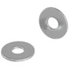 vidaXL Sk&aacute;lar 2 pcs Silfur 12 x 12 x 1,2 cm J&aacute;rn