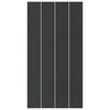 vidaXL Botnplata fyrir sundlaug Svartur 820 x 420 x 0,1 cm &Oacute;ofin efni