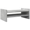 vidaXL Skj&aacute;standur Steypugr&aacute;r 50x27x20 cm Samsettur Vi&eth;ur