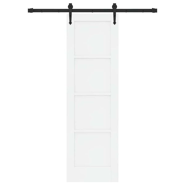 vidaXL Rennidyr ORKDAL Hv&iacute;tt 61 x 198,5 cm Solid furuhikk