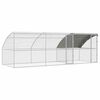 vidaXL H&aelig;nub&uacute;r 3 pcs Silfur 600 x 200 x 200 cm St&aacute;l og PE