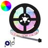vidaXL LED strimill 2 pcs Svartur og gegnheill 900 mm Kopar og plast