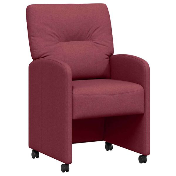 vidaXL Matsalur st&oacute;lar me&eth; hj&oacute;lum 2 pcs V&iacute;nrau&eth;ur 57 x 67 x 95 cm