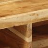 vidaXL Vegghengdur sj&oacute;nvarpssk&aacute;pur 80x30x19 cm Solid Wood Acacia