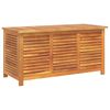 vidaXL Gar&eth;ageymslukassi me&eth; Rimlum 113x50x56 cm Gegnheil Akas&iacute;a