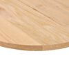 vidaXL Bor&eth;plata 120x60x2 cm Solid Wood Eik spor&ouml;skjulaga
