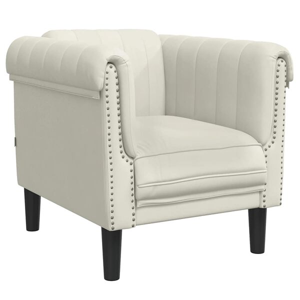 vidaXL Stofust&oacute;ll Rj&oacute;mahv&iacute;tur Flauel