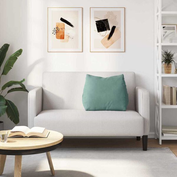 vidaXL Bakp&uacute;&eth;i Sj&oacute;gr&aelig;nn 60 x 20 x 50 cm Korduroy efni