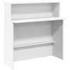 vidaXL m&oacute;tt&ouml;kubor&eth; hv&iacute;tt 100x50x103,5 cm &uacute;r verkfr&aelig;&eth;ilegu tr&eacute;