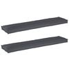 vidaXL P&uacute;&eth;asett &aacute; pall 2 pcs Antras&iacute;t 180 x 40 x 8 cm Oxford efni