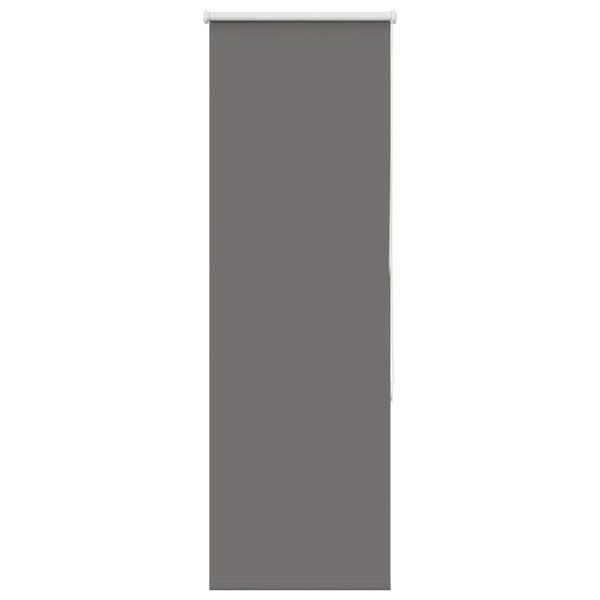 vidaXL R&uacute;llugard&iacute;nur Blackout gr&aacute;r 55x150 cm Efni Breidd 50,7 cm