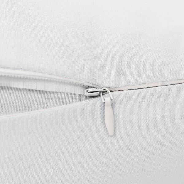 vidaXL Meðgöngupúði J-laga 54x(36-43) cm Hvítur