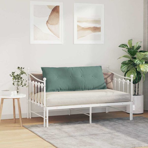 vidaXL Bakp&uacute;&eth;i Sj&oacute;gr&aelig;nn 120 x 50 cm Korduroy efni