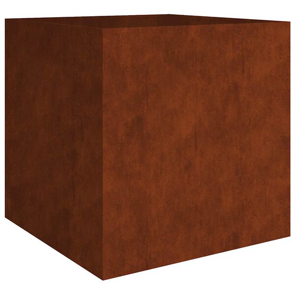 vidaXL Gr&oacute;&eth;urker 80x80x80 cm Corten St&aacute;l