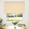 vidaXL R&uacute;llugard&iacute;nur Blackout Beige 130x130 cm Efni Breidd 126,6 cm