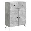 vidaXL Vi&eth;beinteyfla Steinsteypugr&aacute;r 66 x 34,5 x 90 cm Samsettur vi&eth;ur