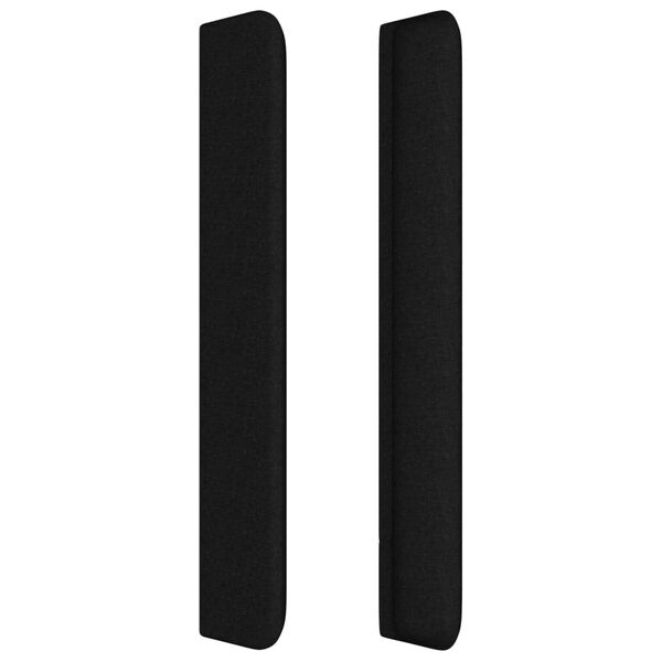 vidaXL H&ouml;f&eth;agafl me&eth; Eyrum 183x16x118/128 cm Sv&ouml;rt Efni