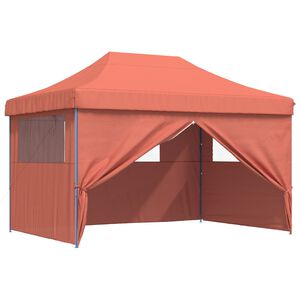 vidaXL Veislutjald terracotta 279 x 410 x 315 cm Oxford efni
