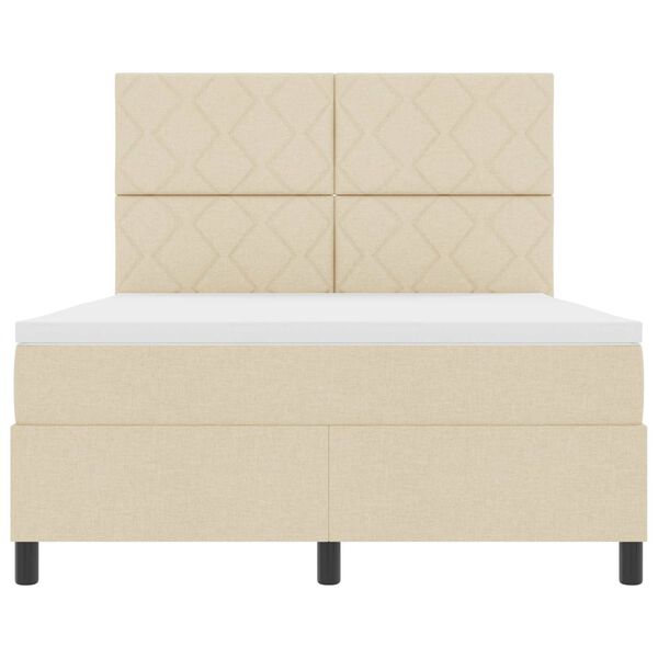 vidaXL Kassi vorinn r&uacute;m me&eth; d&yacute;nu me&eth; led Rj&oacute;malitur 160 x 200 cm d&uacute;kur