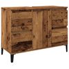 vidaXL Vaskask&aacute;pur Gamli Vi&eth;ar 80x33x60 cm Samsettur Vi&eth;ur