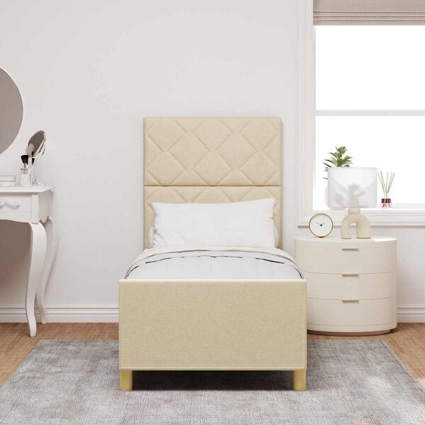 vidaXL Ramsv&iacute;k me&eth; h&ouml;fu&eth;gafl Rj&oacute;malitur 80 x 200 cm d&uacute;kur