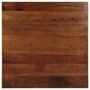 vidaXL Bor&eth;plata 70x70x2,5 cm Ferningur Gegnheil Mang&oacute;vi&eth;ur
