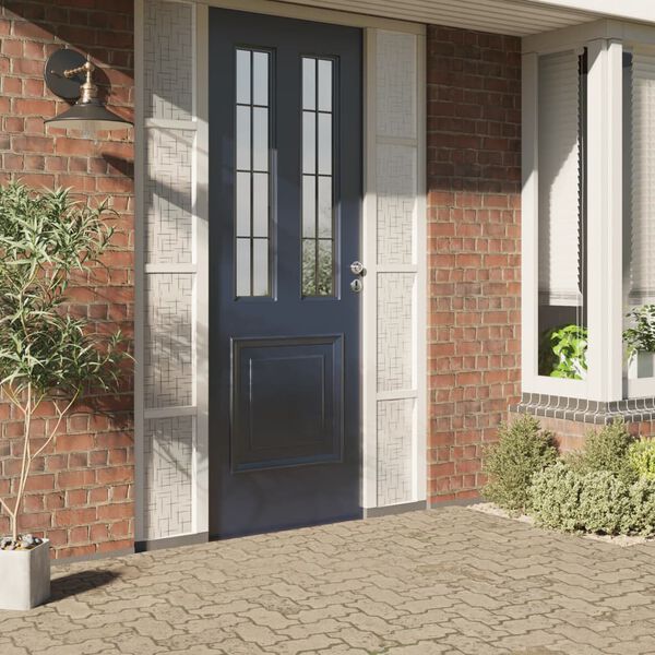 vidaXL Gluggafilmur Hr&iacute;ma&eth;ar Stj&ouml;rnumynstur 45x500 cm PVC