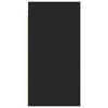 vidaXL Sj&oacute;nvarpssk&aacute;pur Svartur 30,5x30x60 cm Samsettur Vi&eth;ur