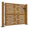 vidaXL Gar&eth;hli&eth; 100x100 cm &uacute;r corten st&aacute;li, ferkanta&eth;