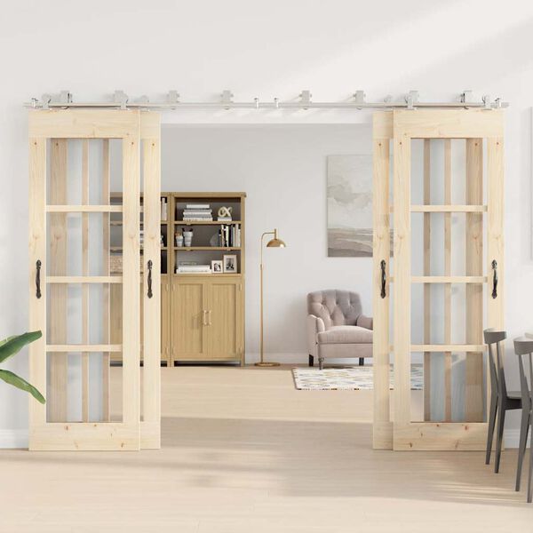 vidaXL Rennihur&eth;arb&uacute;na&eth;arsett 366 cm Ry&eth;fr&iacute;tt st&aacute;l Silfur