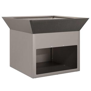 vidaXL Eldurn Rusty 50 x 50 x 40 cm Ve&eth;ra&eth; st&aacute;l