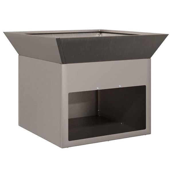 vidaXL Eldurn Rusty 50 x 50 x 40 cm Ve&eth;ra&eth; st&aacute;l