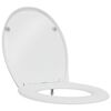 vidaXL WC sete Hv&iacute;tt 47 x 37 x 4 cm Duroplast