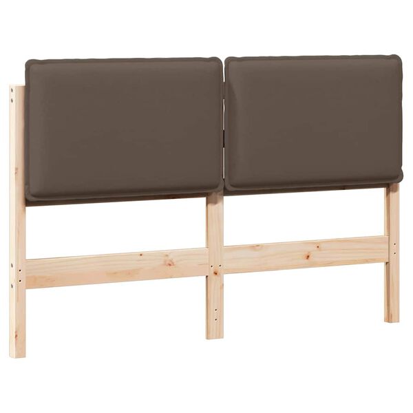 vidaXL B&oacute;lstru&eth; r&uacute;mgafl N&aacute;tt&uacute;rulegt og Lj&oacute;st Gr&aacute;tt 160 cm