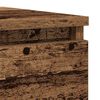vidaXL skenkur Old Wood 37,5x35x99 cm Engineered Wood