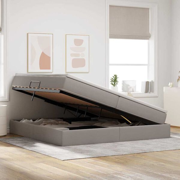 vidaXL R&uacute;m me&eth; geymslur&yacute;mi og d&yacute;nu M&oacute;gr&aacute;r 200 x 200 cm P&oacute;l&yacute;ester