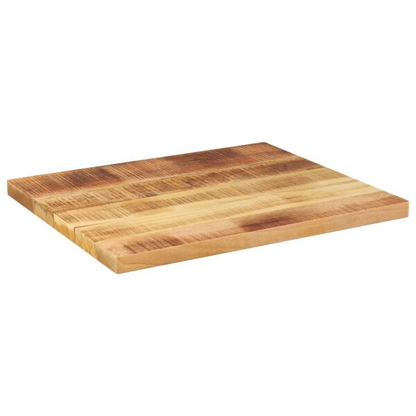 vidaXL Bor&eth;plata 60x50x2,5 cm R&eacute;tthyrnd Gr&oacute;fur Gegnheill Mang&oacute;vi&eth;ur