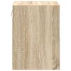 vidaXL Bílskúrsveggskápar 2 stk. Sonoma Eik Samsettur Viður