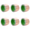 vidaXL Kopartape 6 pcs copper 2000 x 7 cm copper