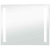 vidaXL Ba&eth;herbergis LED Spegill &aacute; Vegg 80x60 cm