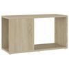 vidaXL Sj&oacute;nvarpssk&aacute;pur Sonoma Eik 60x24x32 cm Samsettur Vi&eth;ur