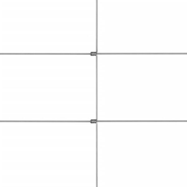 vidaXL Gir&eth;ing S&iacute;nkh&uacute;&eth;a&eth; St&aacute;l 50x1,5 m Silfurlitu&eth;