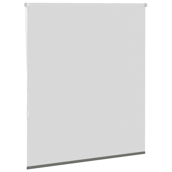 vidaXL R&uacute;llugard&iacute;nur Blackout gr&aacute;r 140x130 cm Efni Breidd 136,6 cm