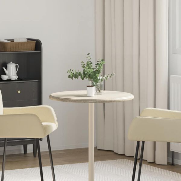 vidaXL Bor&eth;plata Gr&aacute; &Oslash;60x2,5 cm Marmari