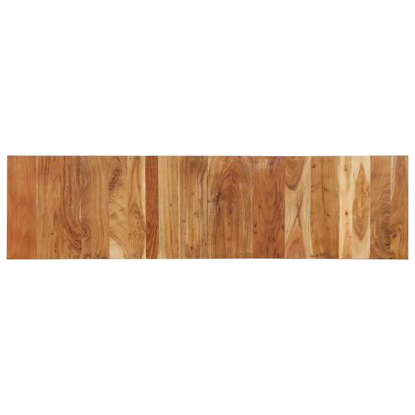 vidaXL H&ouml;fu&eth;gafl 200 cm Solid Wood Acacia
