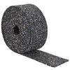 vidaXL G&uacute;mm&iacute;granuletu rullur Svart 200 x 10 x 0,8 cm G&uacute;mm&iacute;