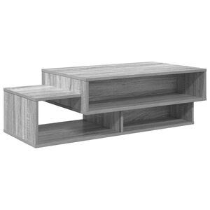 vidaXL S&oacute;fabor&eth; Gr&aacute;r Sonoma 105 x 50 x 32,5 cm Samsettur vi&eth;ur