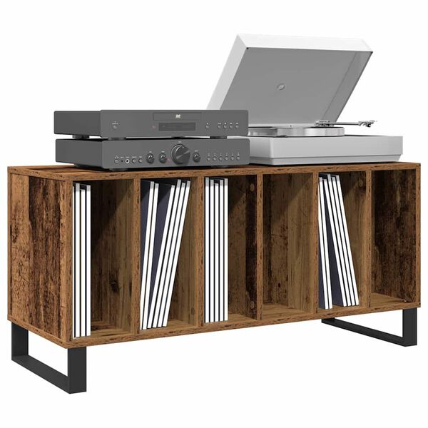 vidaXL Pl&ouml;tusk&aacute;pur Gamalt vi&eth;ur 100 x 38 x 48 cm Samsettur vi&eth;ur