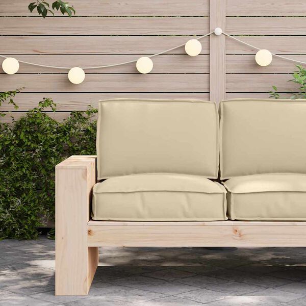 vidaXL P&uacute;&eth;asett &aacute; pall 2 pcs Drapplita&eth;ur Oxford efni