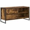 vidaXL Sj&oacute;nvarpssk&aacute;pur Reyk&eth;ar&ouml;kur 100 x 36 x 49,5 cm Samsettur vi&eth;ur
